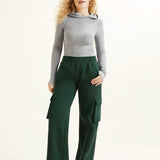 Başparmak Delikli Anti-Bakteriyel Termal Kapüşonlu Üst