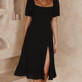 Dixie Midi Dress - Black