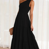 Cassy Midi Dress - Black