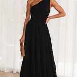 Cassy Midi Dress - Black