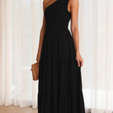 Cassy Midi Dress - Black