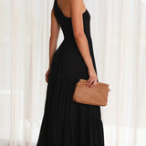 Cassy Midi Dress - Black