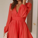 Charlotte Mini Dress - Melon