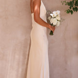 Ziah Maxi Elbise - Şampanya