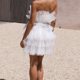 Carrie Mini Dress - White