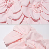 Çiçek Desenli Midi Elbise