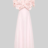 Çiçek Desenli Midi Elbise