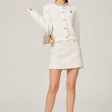 Crystal Charm Taş İşlemeli Kadife Hırka