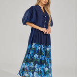 Bloom Düğmeli Maxi Elbise