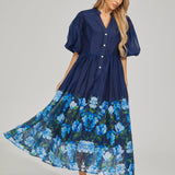 Bloom Düğmeli Maxi Elbise