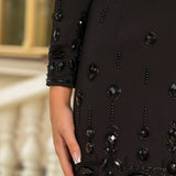 Elmas Süslemeli Mini Etekli Set