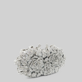 Kristal süslemeli Clutch Çanta