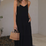 Zoey Midi Dress - Black