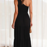 Cassy Midi Dress - Black