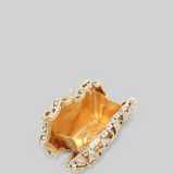 Kristal süslemeli Clutch Çanta