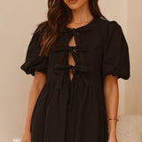 Arana Mini Dress - Black