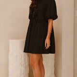 Arana Mini Dress - Black