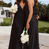 Amara Maxi Elbise - Siyah