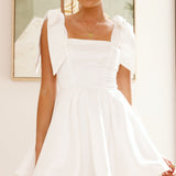 Annette Mini Dress  - White