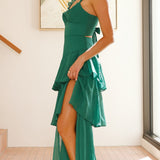 Achelle Maxi Elbise - Orman Yeşili