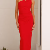 Cataleya Maxi Elbise - Kırmızı