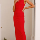 Cataleya Maxi Elbise - Kırmızı