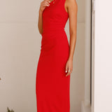 Cataleya Maxi Elbise - Kırmızı