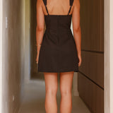 Banksia Mini Dress - Black