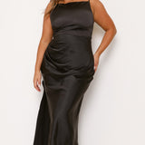 Ava Maxi Elbise - Siyah