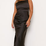 Ava Maxi Elbise - Siyah