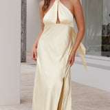 Amalia Maxi Elbise - Sarı