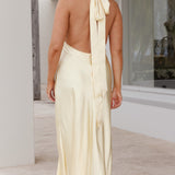 Amalia Maxi Elbise - Sarı