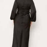 Amara Maxi Elbise - Siyah