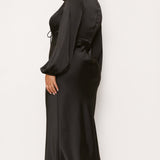 Amara Maxi Elbise - Siyah