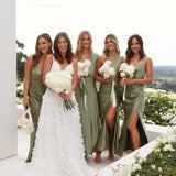 Alaria Maxi Elbise - Zeytin Yeşili