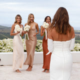 Ziah Maxi Elbise - Şampanya