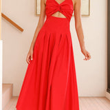 Bryce Maxi Elbise - Kırmızı