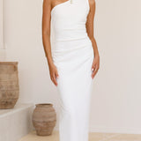 Cataleya Maxi Elbise - Beyaz