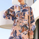 Annika Mini Dress - Rosa