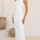 Cataleya Maxi Elbise - Beyaz