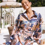 Annika Mini Dress - Rosa