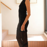 Alaiya Maxi Elbise - Siyah