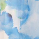 Amberose Maxi Elbise - Mavi/Yeşil