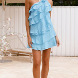 Cassidi Mini Dress - Blue