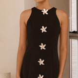 Daray Mini Dress - Black / Star