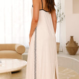 Aisha Maxi Elbise - Yulaf Rengi