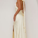 Amalia Maxi Elbise - Sarı