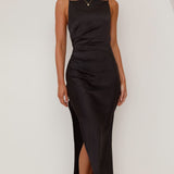 Ava Maxi Elbise - Siyah