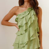 Cassidi Mini Dress - Sage