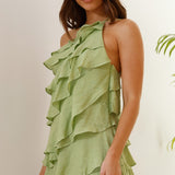 Cassidi Mini Dress - Sage